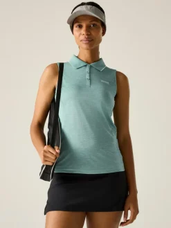 Functioneel poloshirt "TimaII" turquoise