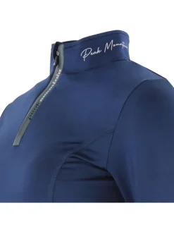 Functioneel shirt "Anevi" donkerblauw