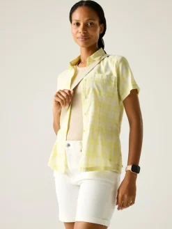 Functioneel shirt "Begarno" geel