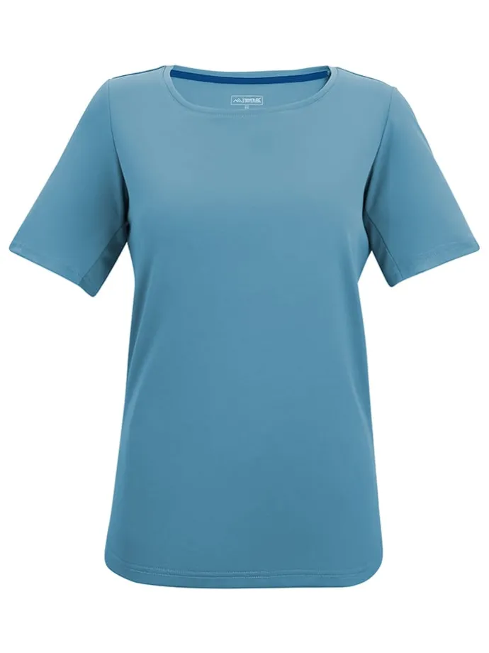 Functioneel shirt "Botanna" lichtblauw