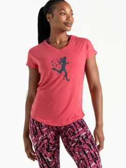 Functioneel shirt "Calm" rood