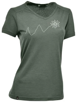 Functioneel shirt "Eifelsteig" kaki