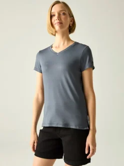 Functioneel shirt "Elkie" antraciet