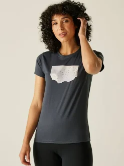 Functioneel shirt "Fingal" antraciet
