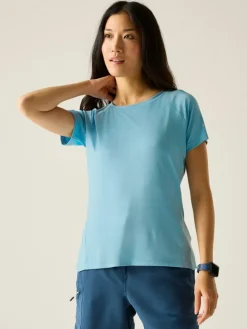Functioneel shirt "Limonite" lichtblauw