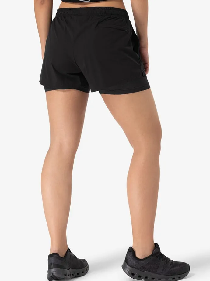Functioneel short "Double Layer" zwart