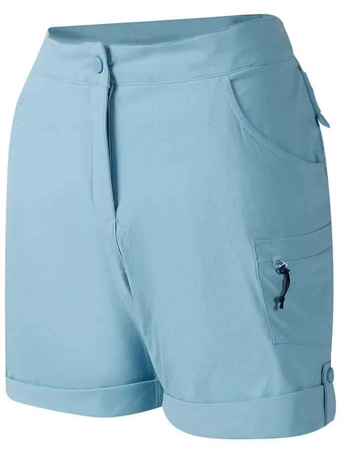 Functioneel short "Melodic III" lichtblauw