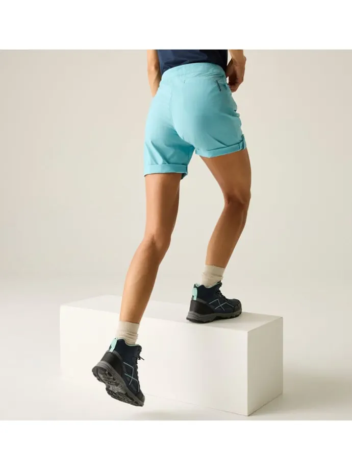 Functioneel short "Melodic III" lichtblauw