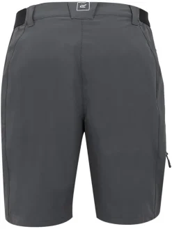 Functioneel short "Travel Light" antraciet