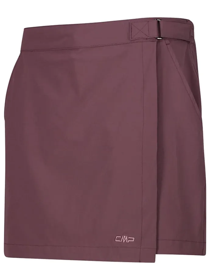 Functionele broekrok bordeaux