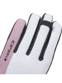 Functionele handschoenen "Harlingen" lichtroze/wit/zwart