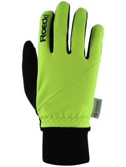 Functionele handschoenen "Hausstock" geel/zwart