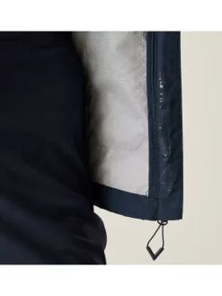 Functionele jas "Breathe Easy" donkerblauw
