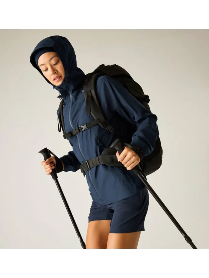 Functionele jas "Breathe Easy" donkerblauw