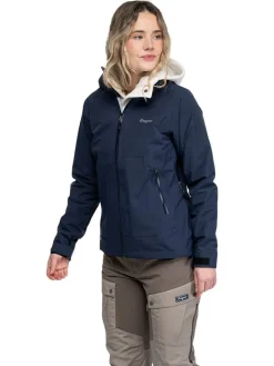 Functionele jas "Essentials" donkerblauw