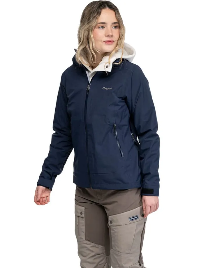 Functionele jas "Essentials" donkerblauw