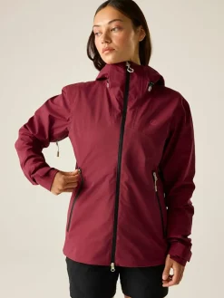Functionele jas "Haik 3 Layer" bordeaux