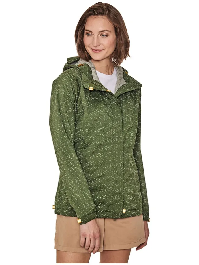Functionele jas "Loistaa" groen