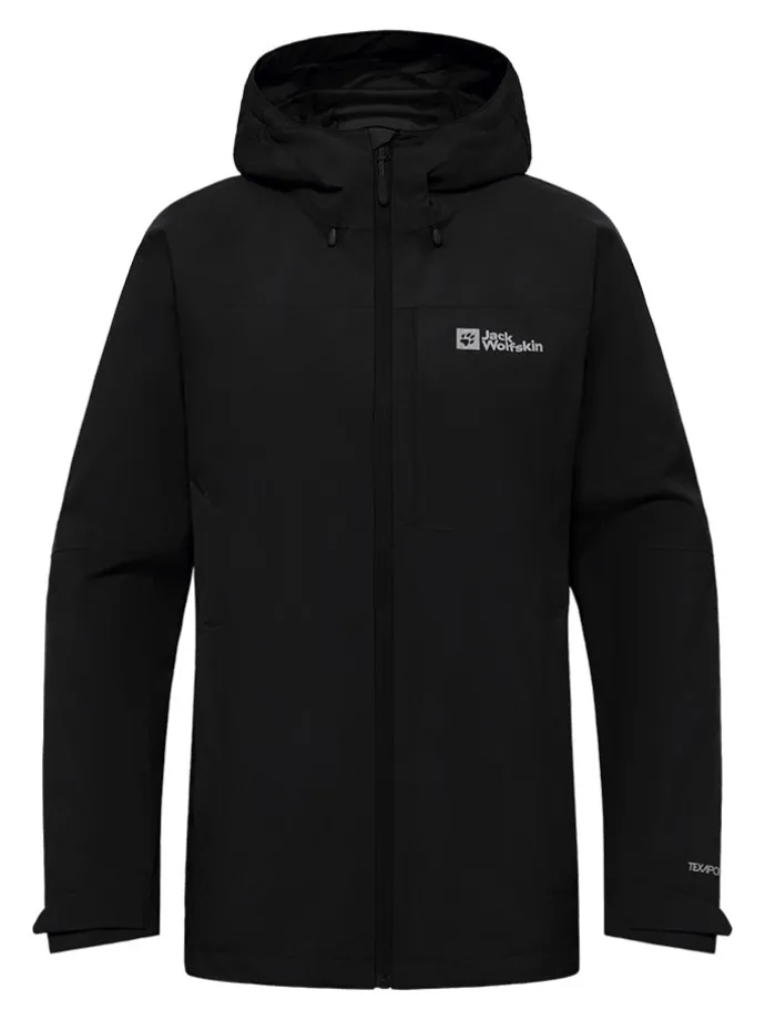 Functionele jas "Tempest 2L" zwart