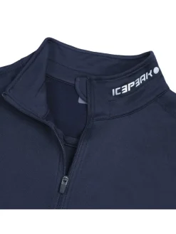 Functionele longsleeve "Fairview" donkerblauw