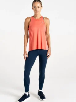 Functionele top "Gravitate Vest" perzikkleurig