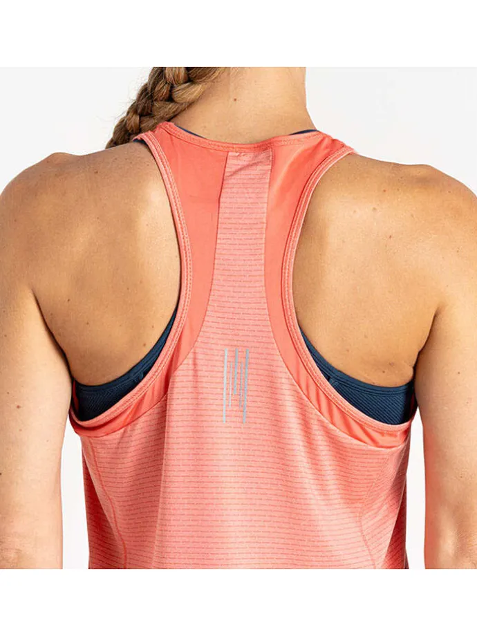 Functionele top "Gravitate Vest" perzikkleurig