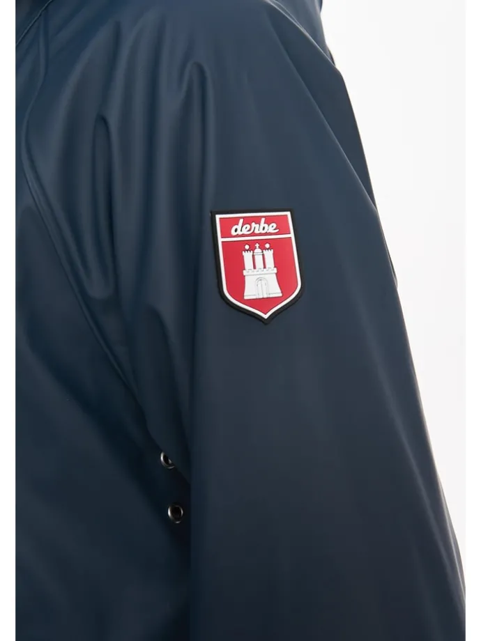 Funtionele parka donkerblauw
