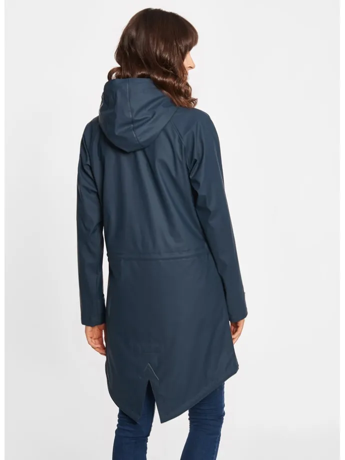 Funtionele parka donkerblauw