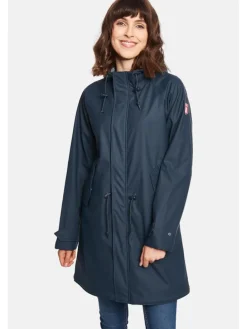 Funtionele parka donkerblauw