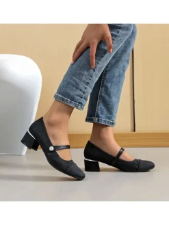 Gesppumps zwart