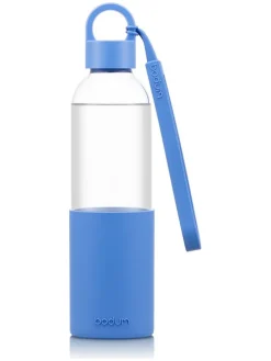Glazen fles "Melior" blauw - 500 ml