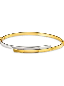 Gouden/witgouden armband