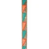 Haarband goudkleurig/turquoise/oranje