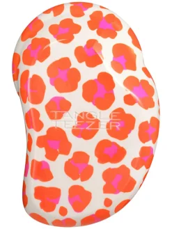 Haarborstel "Mini Leo" oranje