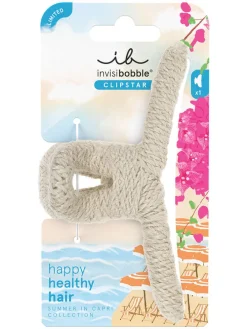 Haarclip beige