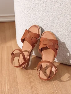 Haksandalen camel