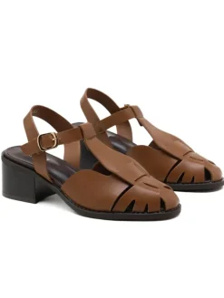 Haksandalen lichtbruin