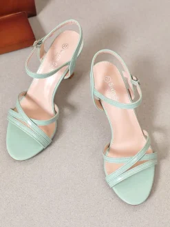 Haksandalen mintgroen