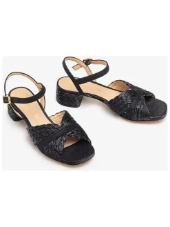 Haksandalen zwart