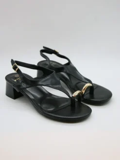 Haksandalen zwart