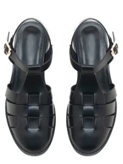 Haksandalen zwart