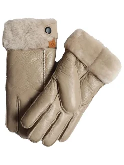 Handschoenen met lamsvacht 