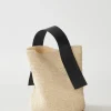 Handtas beige - (B)24 x (H)34 x (D)24 cm