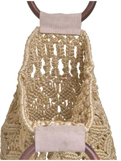 Handtas beige - (B)31 x (H)55 x (D)3 cm