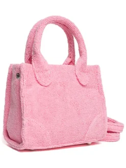 Handtas lichtroze - (B)19 x (H)16 x (D)7 cm