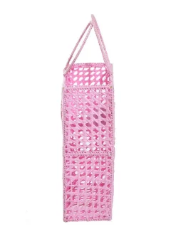 Handtas lichtroze - (B)21 x (H)26 x (D)9 cm