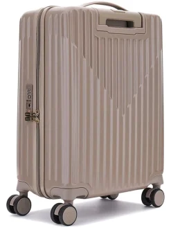 Hardcase trolley taupe - (B)32 x (H)53 x (D)22 cm