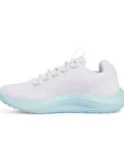 Hardloopschoenen wit/lichtblauw