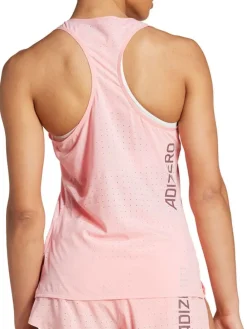 Hardlooptop "Adizero" lichtroze