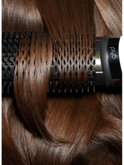 Heteluchtborstel "duet blowdry" zwart